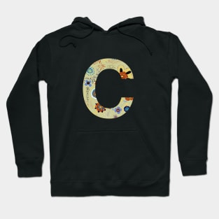 Monogram letter C Hoodie